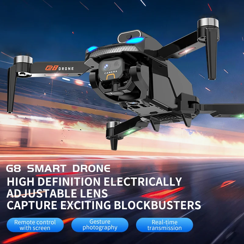 Drone Lipat G8 GPS Asli dengan - Fpv Brushless Rc Drone 4K ulasan dan harga