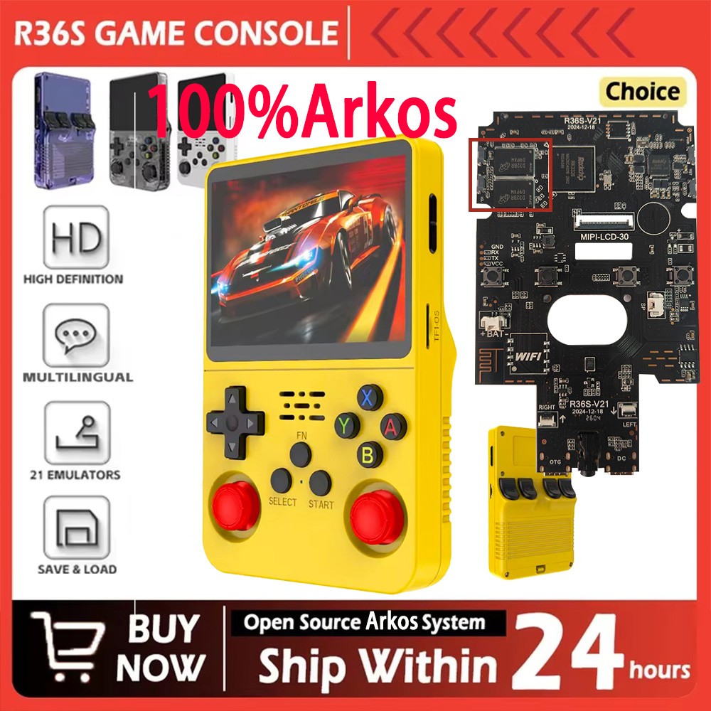 R36S, Konsol Game Retro Sistem - Retro Handheld Game Console R36S ulasan dan harga