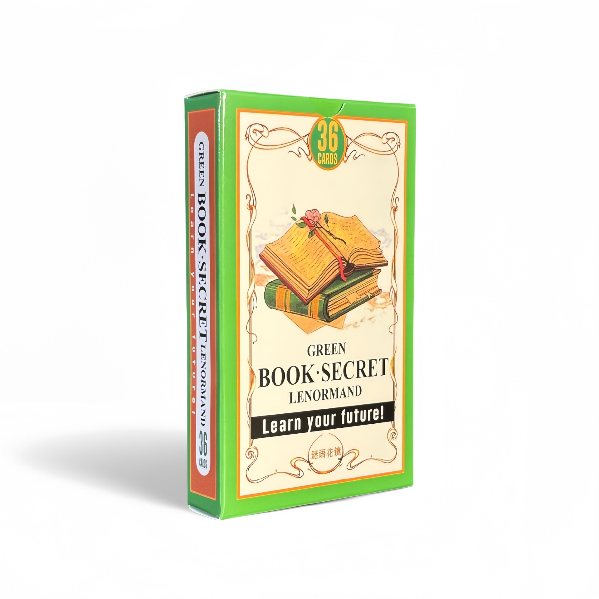 Kartu Ramalan Lenormand Green  - Tarot Cards Deck With Guidebook ulasan dan harga