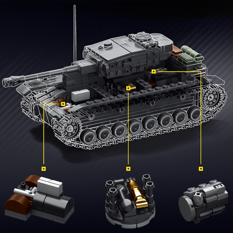 Set mainan balok bangunan mode - Lego Compatible Military Tank ulasan dan harga