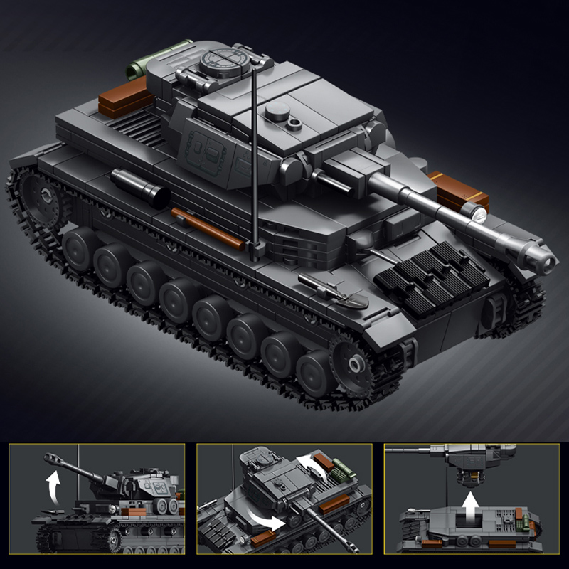 Set mainan balok bangunan mode - Lego Compatible Military Tank ulasan dan harga