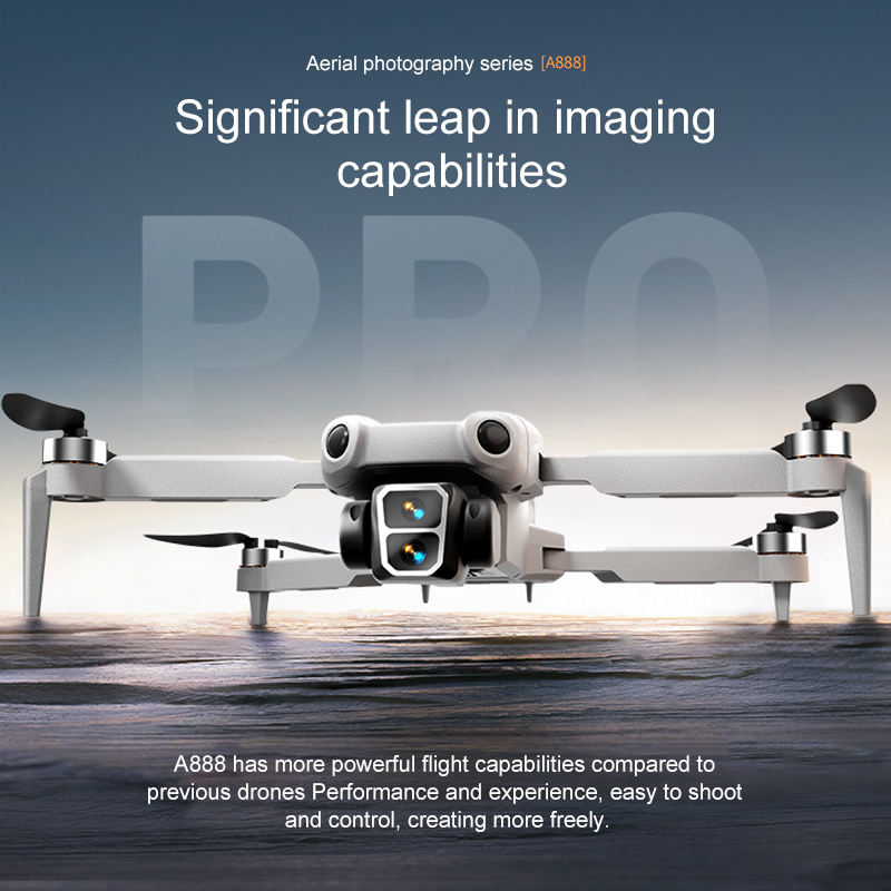 Drone GPS FPV A888 Asli Layar  - Fpv Brushless Rc Drone 4K ulasan dan harga