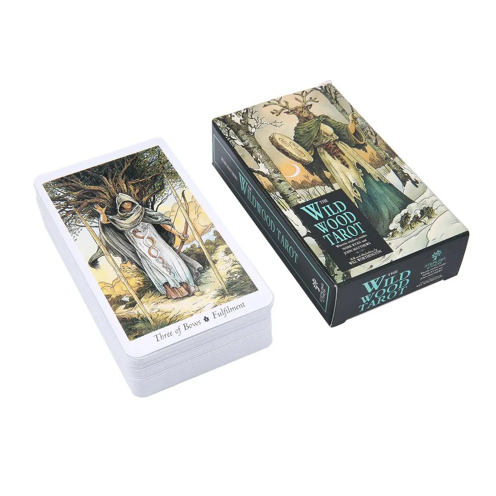 The Wild Wood kartu Tarot A 78 - Tarot Cards Deck With Guidebook ulasan dan harga